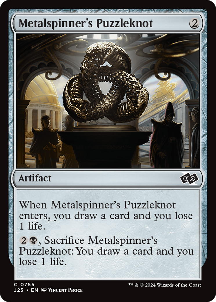 Metalspinner's Puzzleknot [Foundations Jumpstart] | Jomio and Rueliete's Cards and Comics