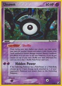 Unown (S) (S/28) [EX: Unseen Forces] | Jomio and Rueliete's Cards and Comics