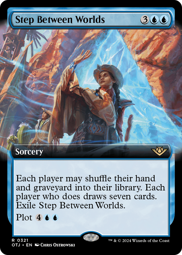 Step Between Worlds (Extended Art) [Outlaws of Thunder Junction] | Jomio and Rueliete's Cards and Comics