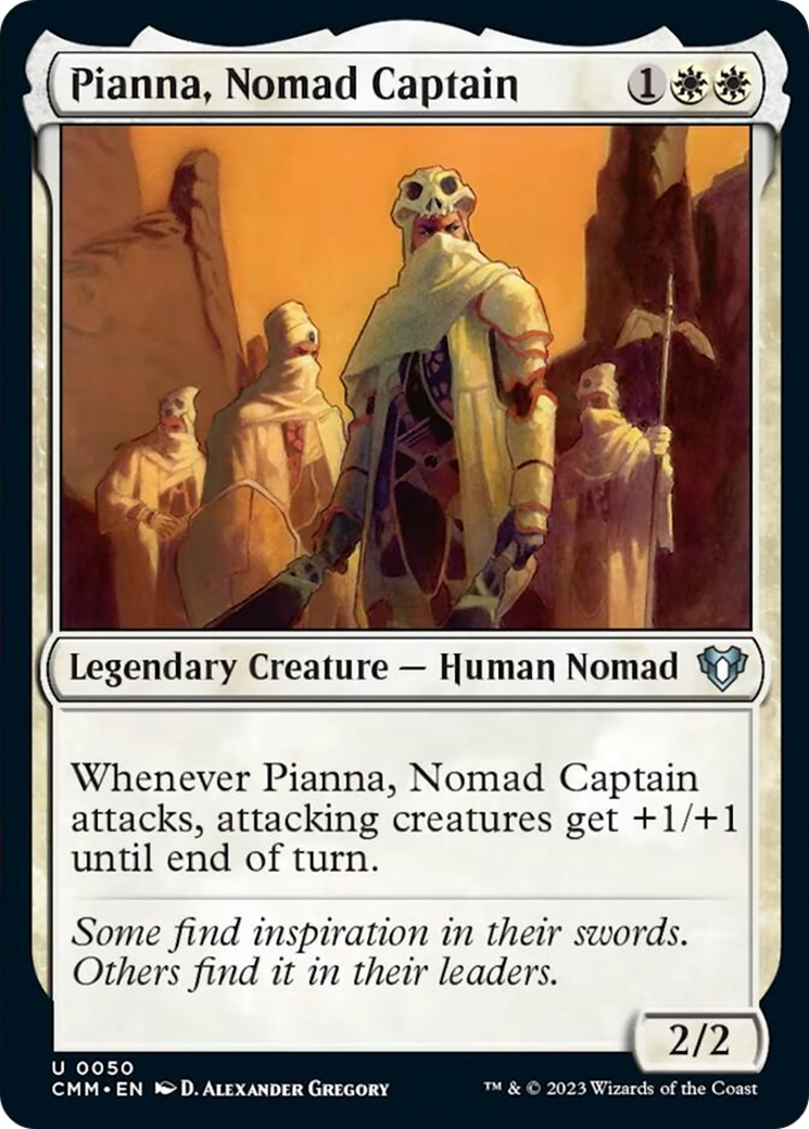 Pianna, Nomad Captain [Commander Masters] | Jomio and Rueliete's Cards and Comics