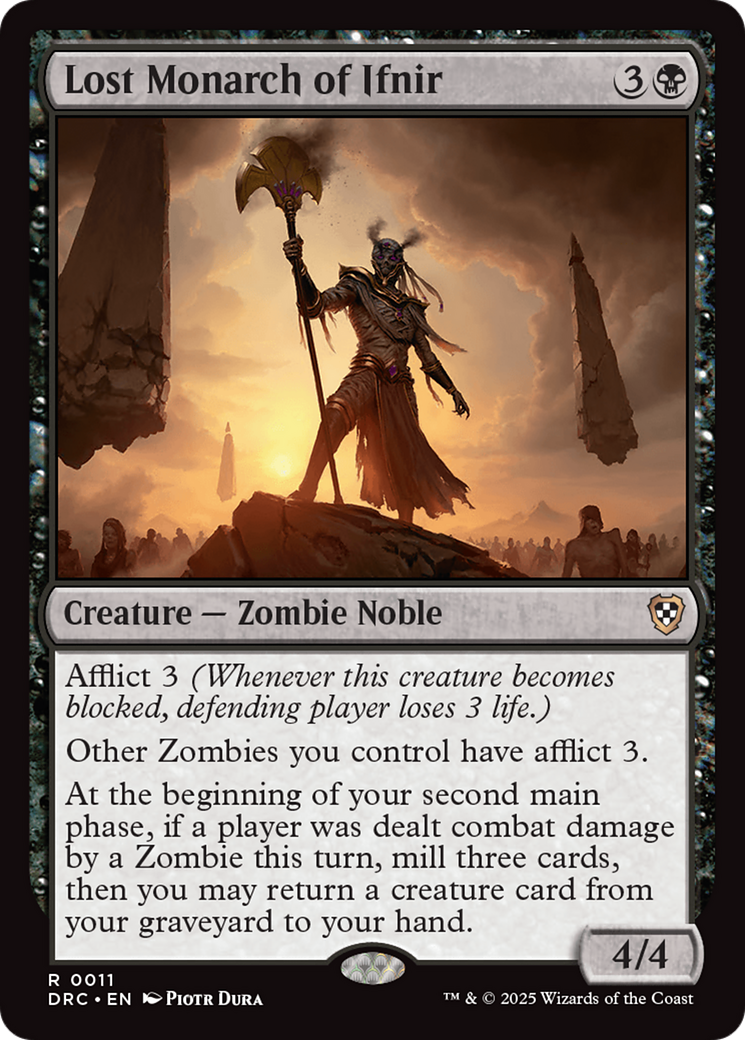 Lost Monarch of Ifnir [Aetherdrift Commander] | Jomio and Rueliete's Cards and Comics