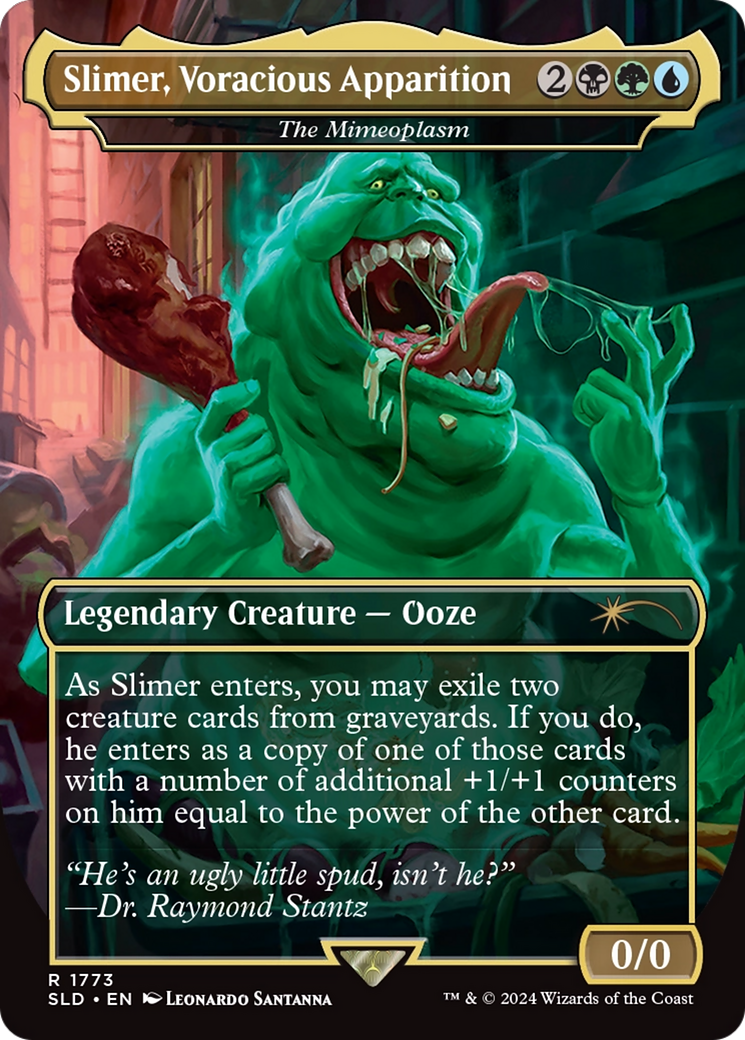 Slimer, Voracious Apparition - The Mimeoplasm [Secret Lair Drop Series] | Jomio and Rueliete's Cards and Comics