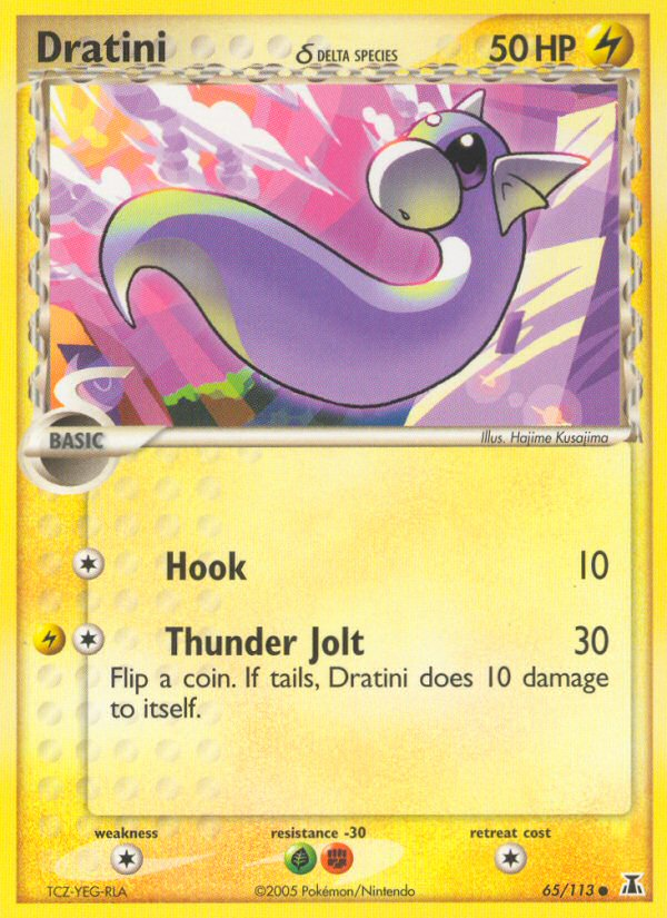 Dratini (65/113) (Delta Species) [EX: Delta Species] | Jomio and Rueliete's Cards and Comics