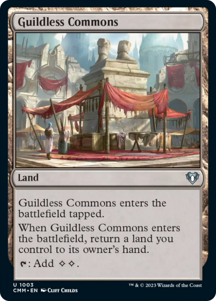 Guildless Commons [Commander Masters] | Jomio and Rueliete's Cards and Comics
