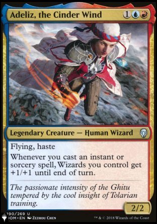 Adeliz, the Cinder Wind [The List] | Jomio and Rueliete's Cards and Comics