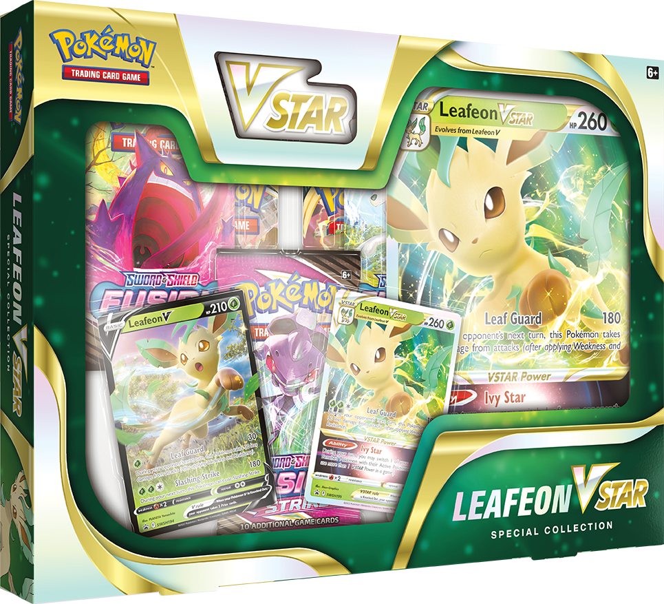 Sword & Shield: Brilliant Stars - Special Collection Leafeon VSTAR | Jomio and Rueliete's Cards and Comics