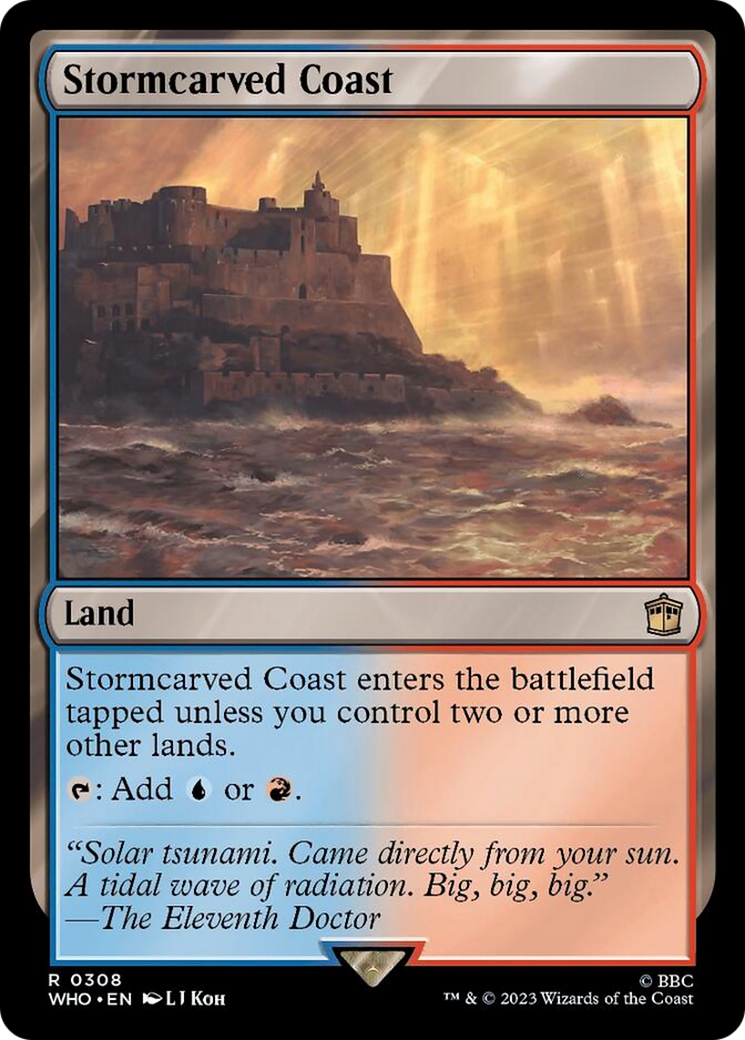 Stormcarved Coast [Doctor Who] | Jomio and Rueliete's Cards and Comics