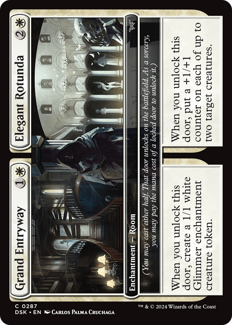 Grand Entryway // Elegant Rotunda (0287) [Duskmourn: House of Horror] | Jomio and Rueliete's Cards and Comics