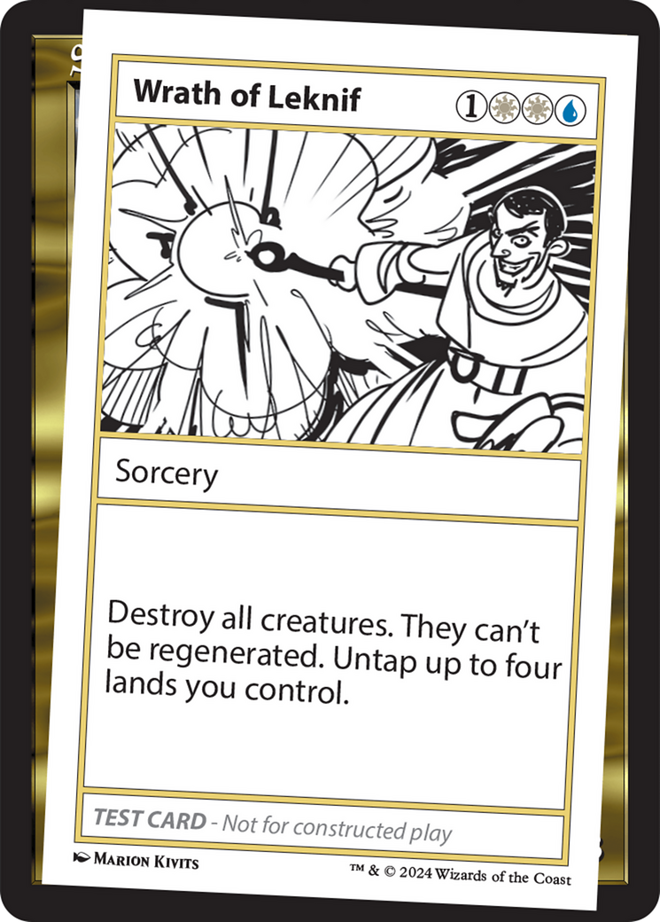 Wrath of Leknif [Mystery Booster 2 Playtest Cards] | Jomio and Rueliete's Cards and Comics