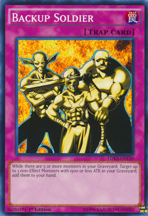 Backup Soldier [LDK2-ENY39] Common | Jomio and Rueliete's Cards and Comics