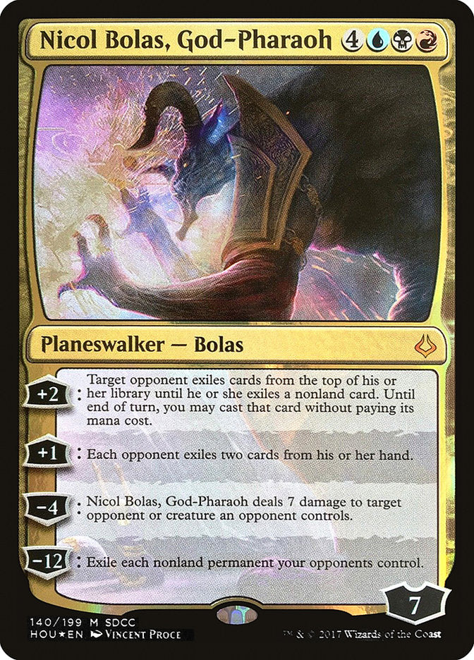 Nicol Bolas, God-Pharaoh [San Diego Comic-Con 2017] | Jomio and Rueliete's Cards and Comics