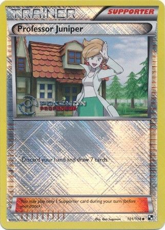 Professor Juniper (101/114) (2013) [Professor Program Promos] | Jomio and Rueliete's Cards and Comics