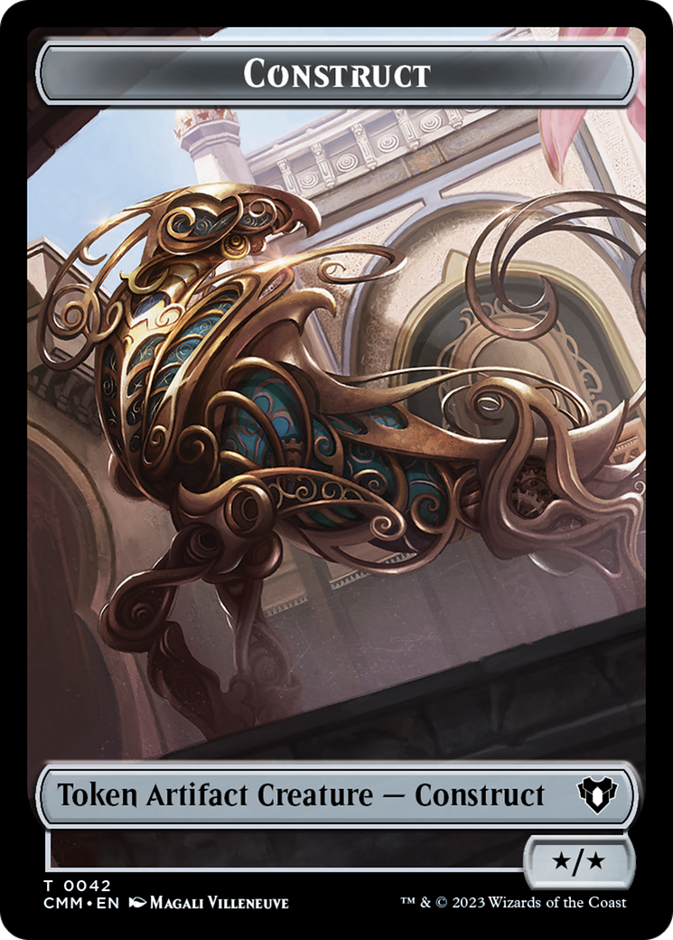 Construct Token (42) [Commander Masters Tokens] | Jomio and Rueliete's Cards and Comics