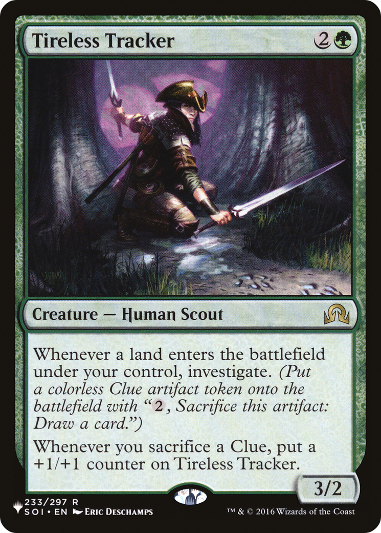 Tireless Tracker Art Card [Innistrad Remastered Art Series] | Jomio and Rueliete's Cards and Comics