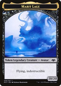 Marit Lage // Zombie Double-Sided Token [Modern Horizons Tokens] | Jomio and Rueliete's Cards and Comics