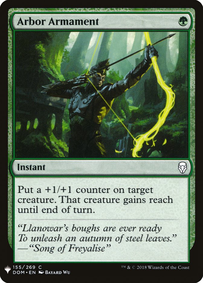 Arbor Armament [Mystery Booster] | Jomio and Rueliete's Cards and Comics