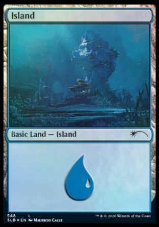 Island (Under the Sea) (548) [Secret Lair Drop Promos] | Jomio and Rueliete's Cards and Comics