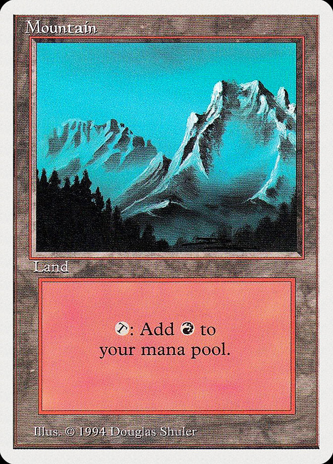 Mountain (302) [Summer Magic / Edgar] | Jomio and Rueliete's Cards and Comics