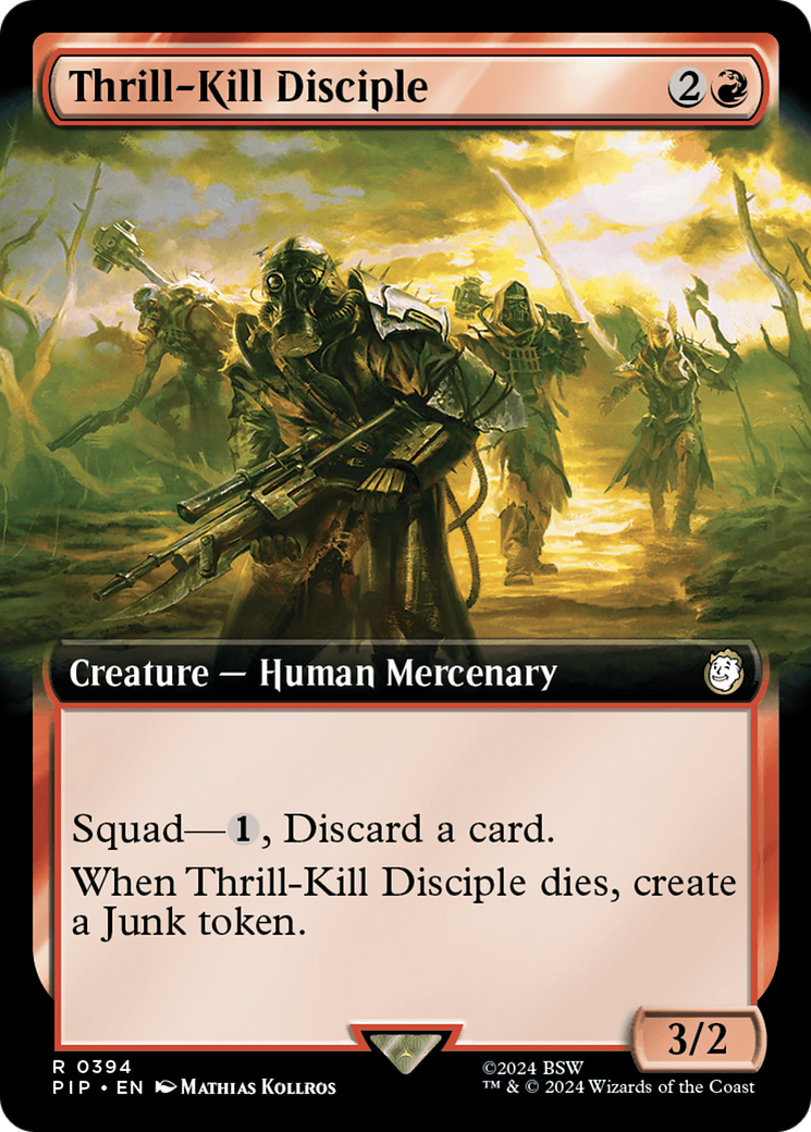 Thrill-Kill Disciple (Extended Art) [Fallout] | Jomio and Rueliete's Cards and Comics