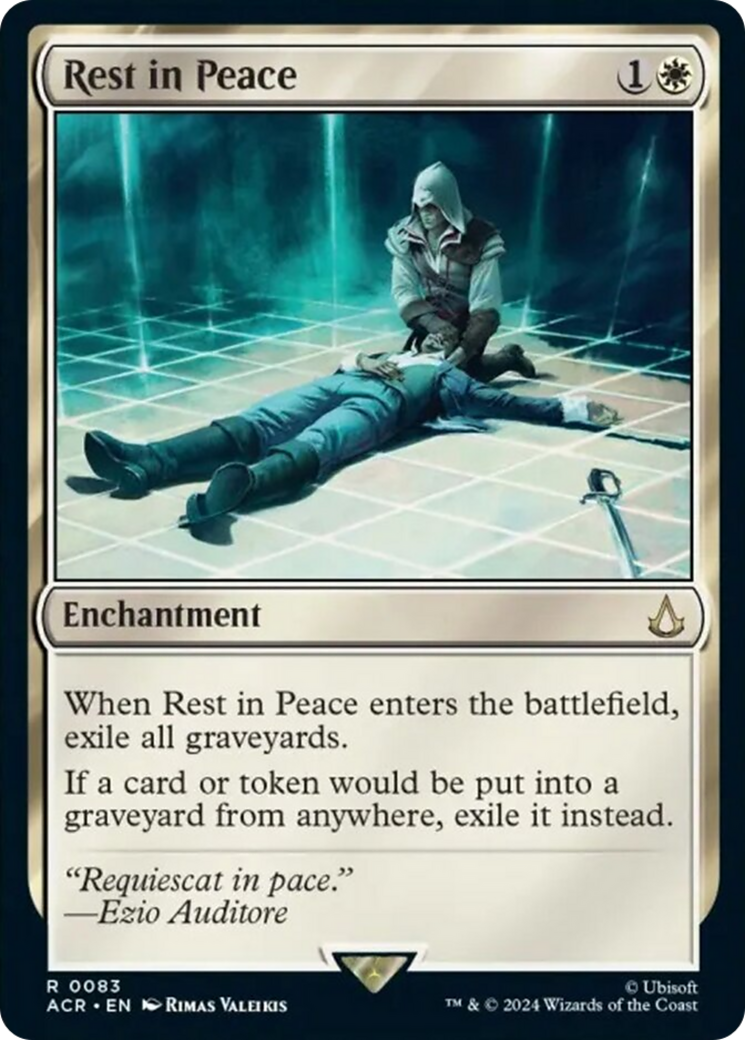 Rest in Peace [Assassin's Creed] | Jomio and Rueliete's Cards and Comics
