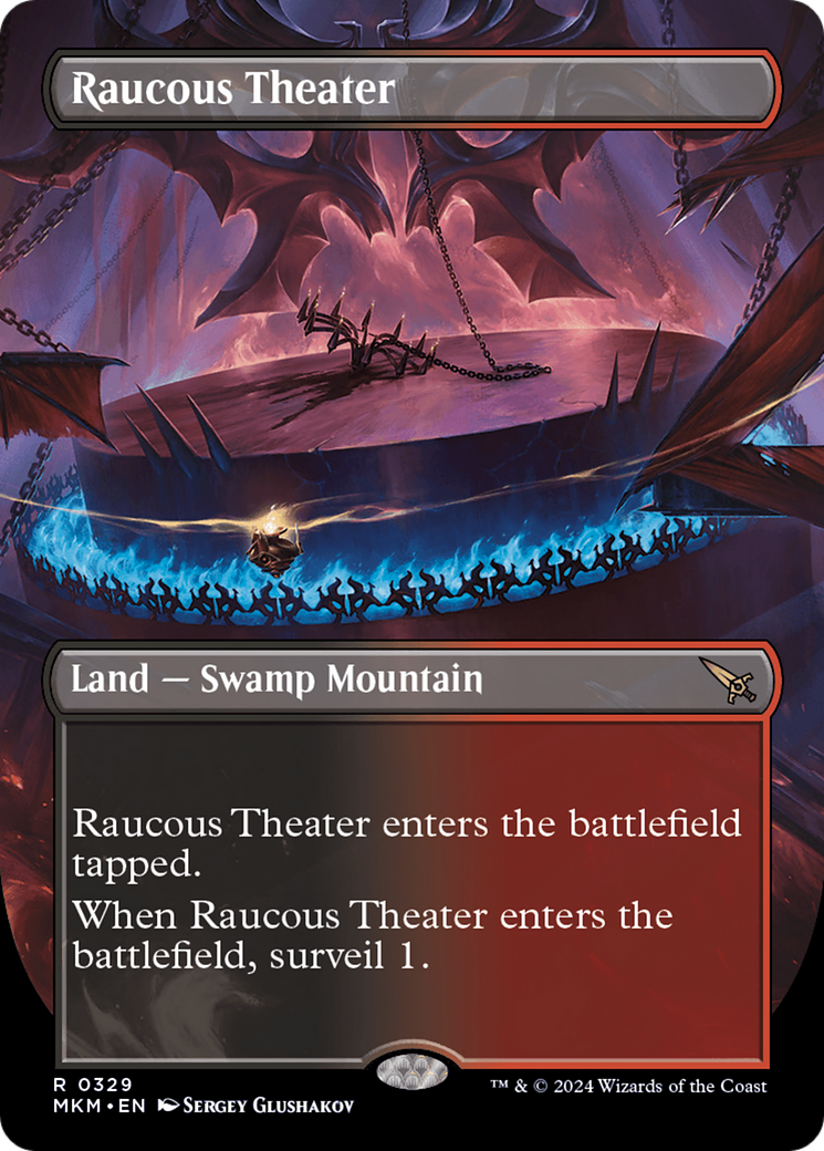 Raucous Theater (Borderless) [Murders at Karlov Manor] | Jomio and Rueliete's Cards and Comics