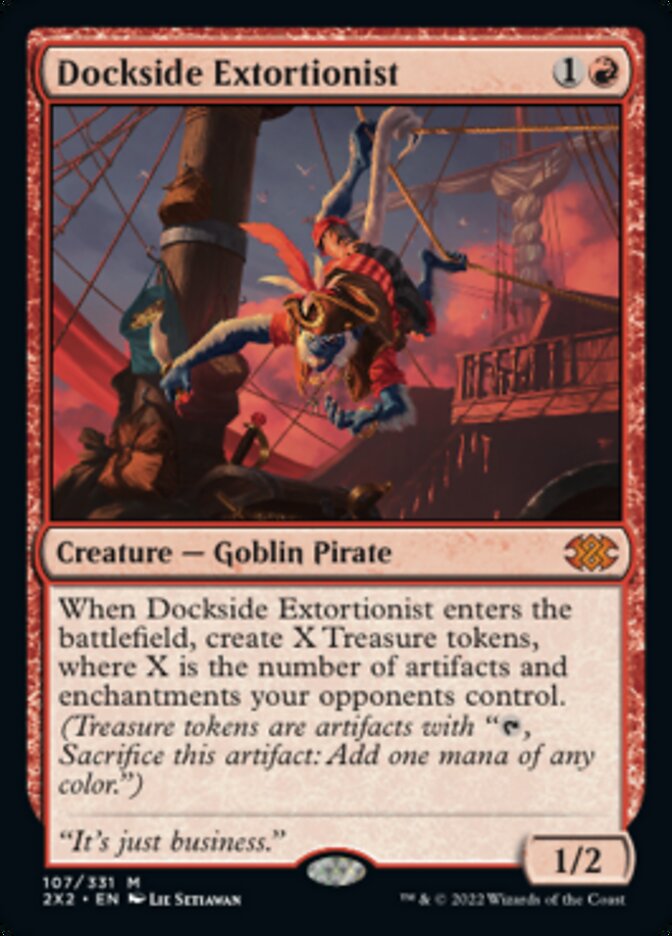 Dockside Extortionist [Double Masters 2022] | Jomio and Rueliete's Cards and Comics