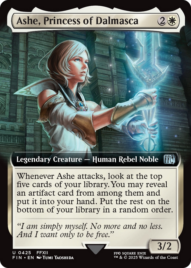Ashe, Princess of Dalmasca (Extended Art) [FINAL FANTASY] | Jomio and Rueliete's Cards and Comics