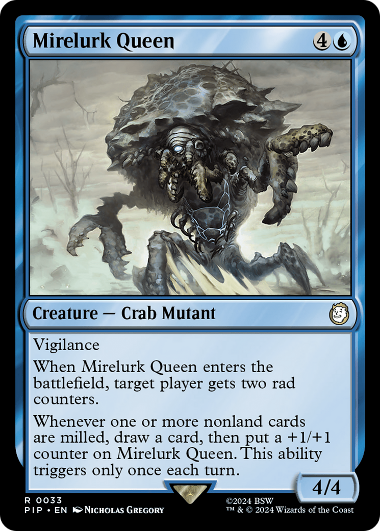 Mirelurk Queen [Fallout] | Jomio and Rueliete's Cards and Comics