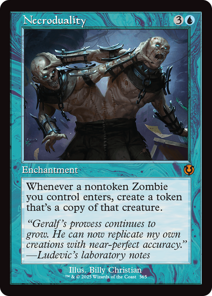Necroduality (Retro Frame) [Innistrad Remastered] | Jomio and Rueliete's Cards and Comics