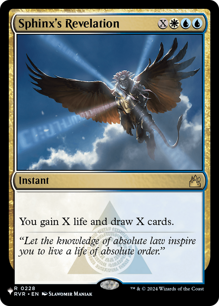 Sphinx's Revelation [The List] | Jomio and Rueliete's Cards and Comics