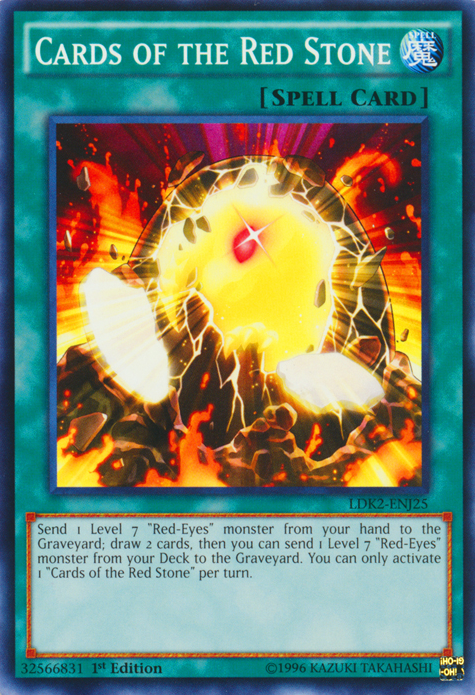 Cards of the Red Stone [LDK2-ENJ25] Common | Jomio and Rueliete's Cards and Comics