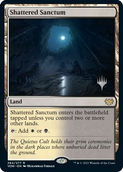 Shattered Sanctum (Promo Pack) [Innistrad: Crimson Vow Promos] | Jomio and Rueliete's Cards and Comics