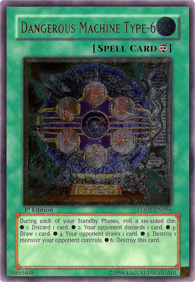 Dangerous Machine Type-6 [LODT-EN096] Ultimate Rare | Jomio and Rueliete's Cards and Comics