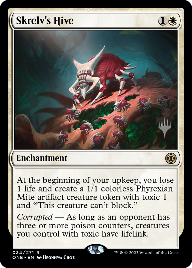 Skrelv's Hive (Promo Pack) [Phyrexia: All Will Be One Promos] | Jomio and Rueliete's Cards and Comics