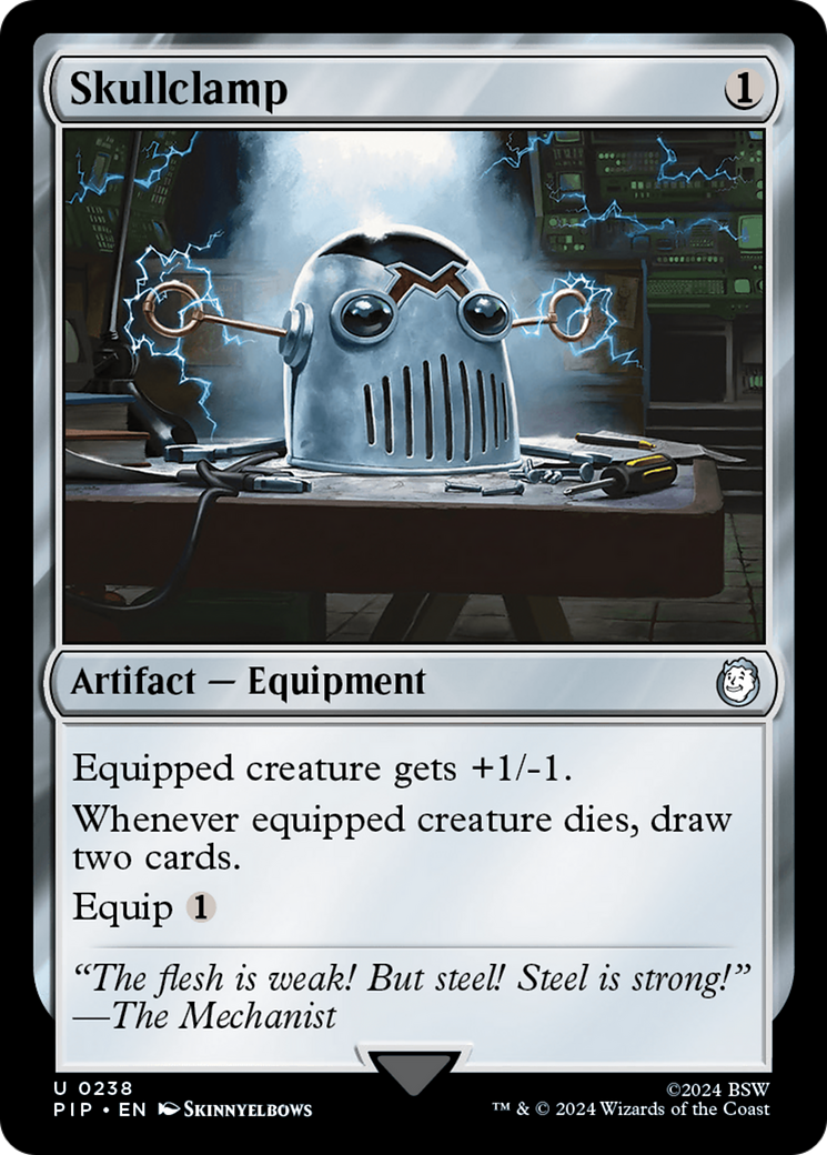 Skullclamp [Fallout] | Jomio and Rueliete's Cards and Comics