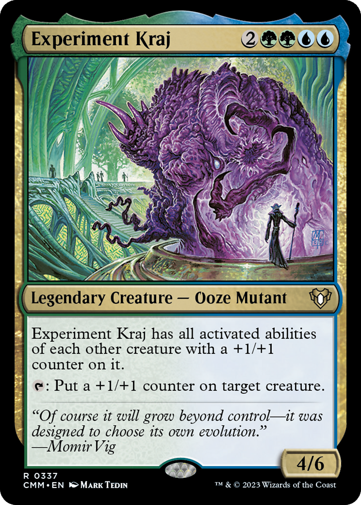 Experiment Kraj [Commander Masters] | Jomio and Rueliete's Cards and Comics