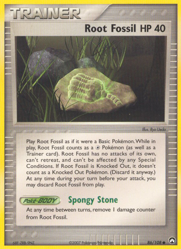 Root Fossil (86/108) [EX: Power Keepers] | Jomio and Rueliete's Cards and Comics
