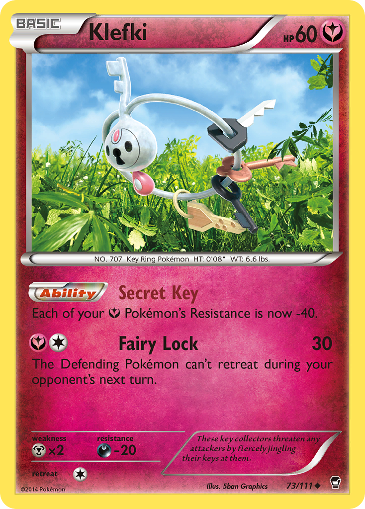 Klefki (73/111) [XY: Furious Fists] | Jomio and Rueliete's Cards and Comics