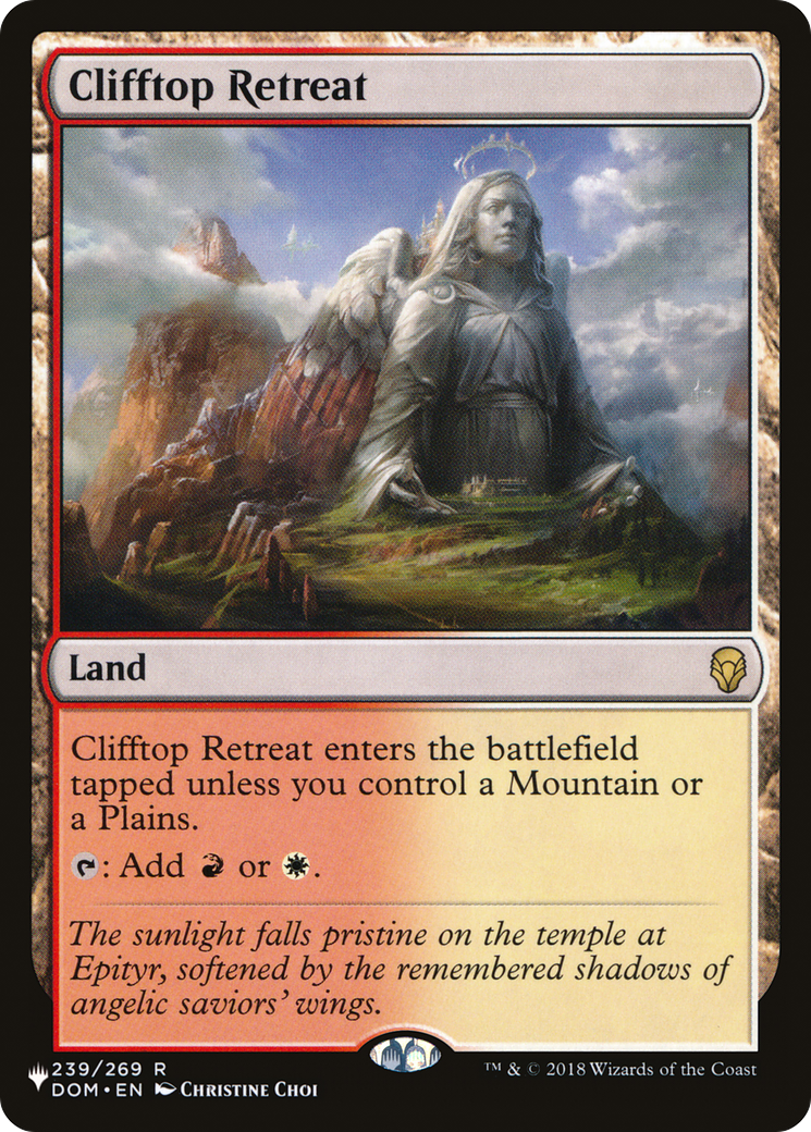 Clifftop Retreat [The List] | Jomio and Rueliete's Cards and Comics