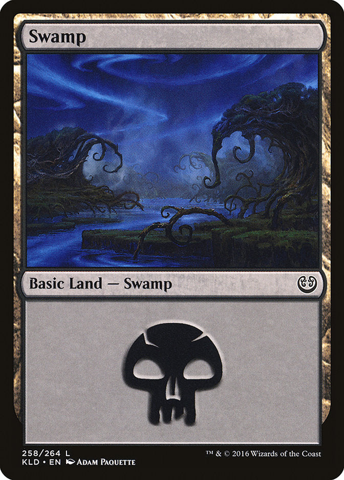 Swamp (258) [Kaladesh] | Jomio and Rueliete's Cards and Comics