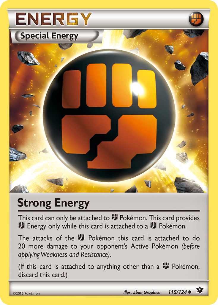Strong Energy (115/124) [XY: Fates Collide] | Jomio and Rueliete's Cards and Comics