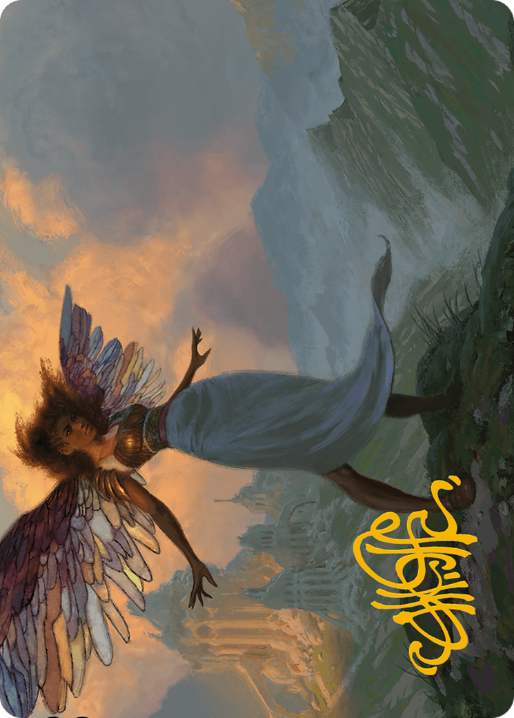 Glasswing Grace Art Card (Gold-Stamped Signature) [Modern Horizons 3 Art Series] | Jomio and Rueliete's Cards and Comics