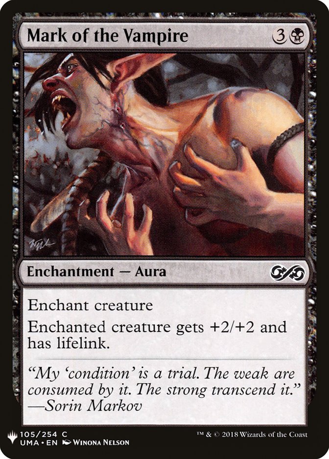Mark of the Vampire [Mystery Booster] | Jomio and Rueliete's Cards and Comics