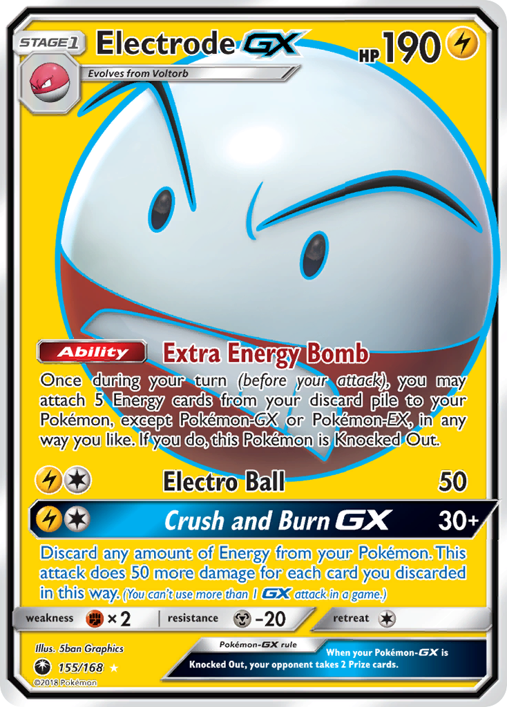 Electrode GX (155/168) [Sun & Moon: Celestial Storm] | Jomio and Rueliete's Cards and Comics
