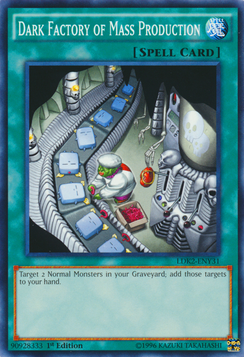 Dark Factory of Mass Production [LDK2-ENY31] Common | Jomio and Rueliete's Cards and Comics
