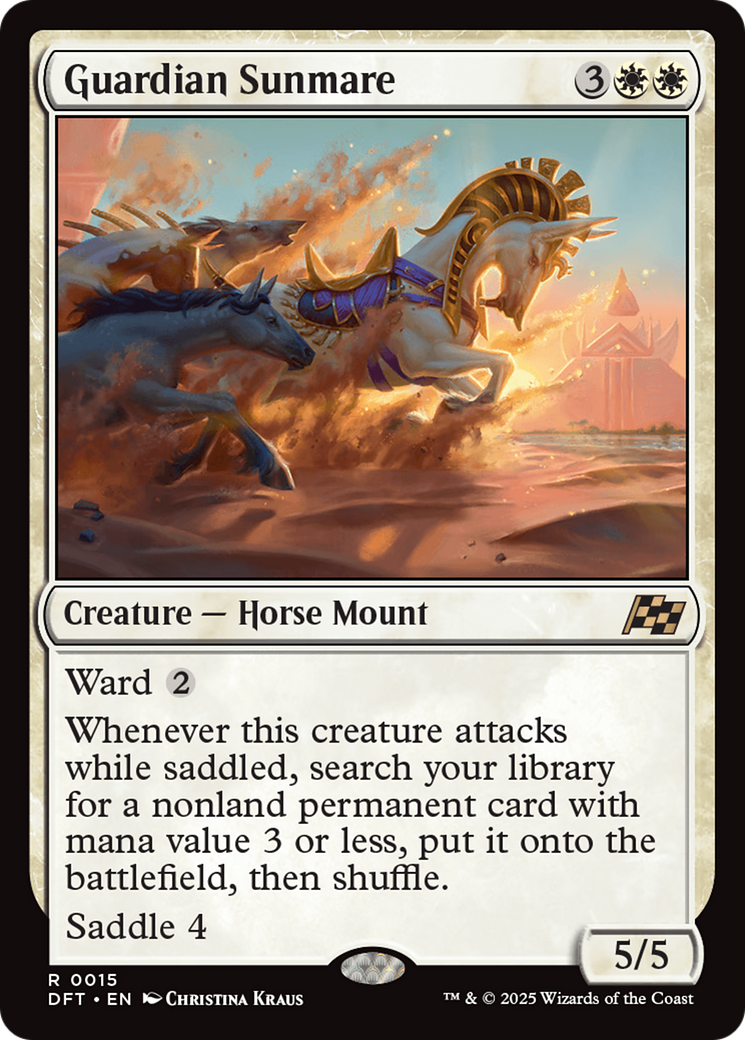 Guardian Sunmare [Aetherdrift] | Jomio and Rueliete's Cards and Comics