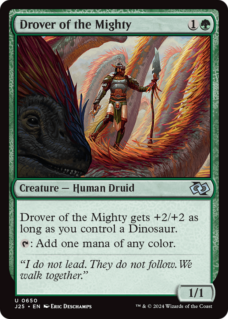 Drover of the Mighty [Foundations Jumpstart] | Jomio and Rueliete's Cards and Comics