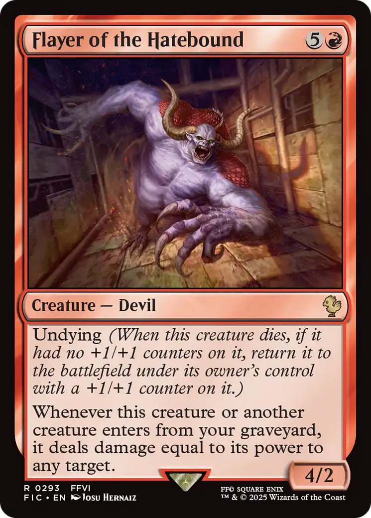 Flayer of the Hatebound [FINAL FANTASY Commander] | Jomio and Rueliete's Cards and Comics