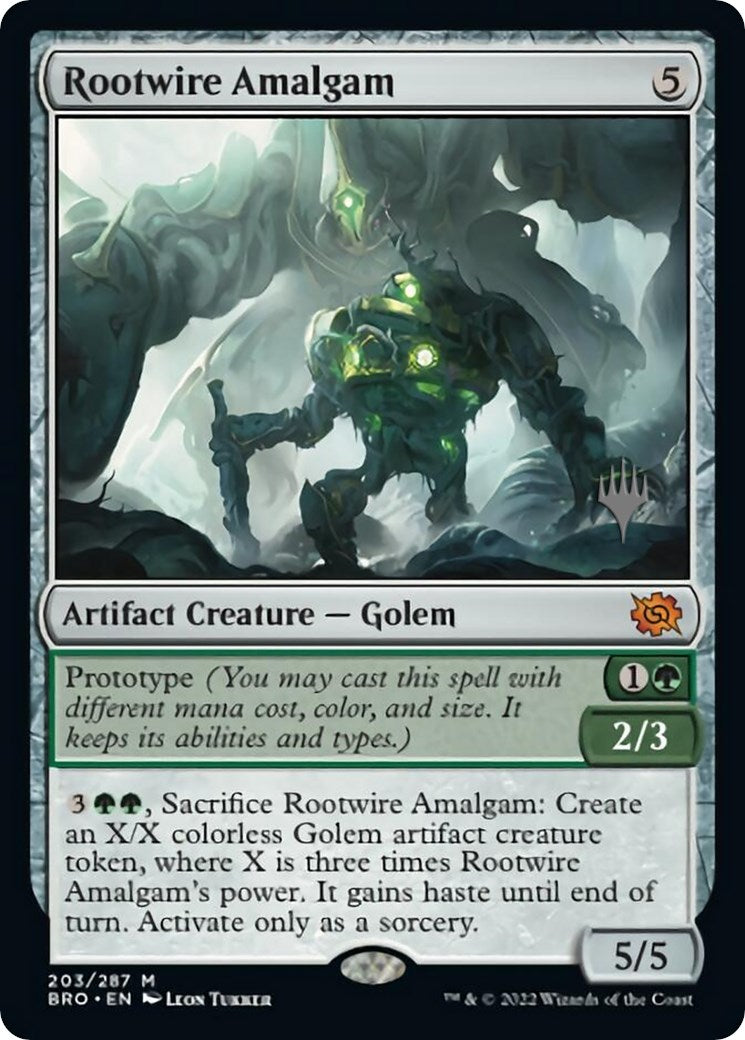 Rootwire Amalgam (Promo Pack) [The Brothers' War Promos] | Jomio and Rueliete's Cards and Comics