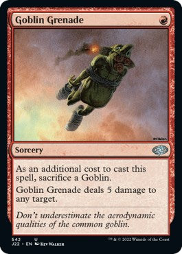Goblin Grenade [Jumpstart 2022] | Jomio and Rueliete's Cards and Comics